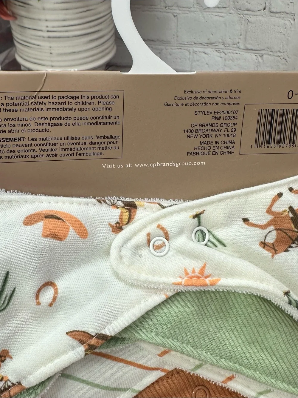 NWT chick pea Western Ranch Baby Bandana Bibs 5pc cowboy horse